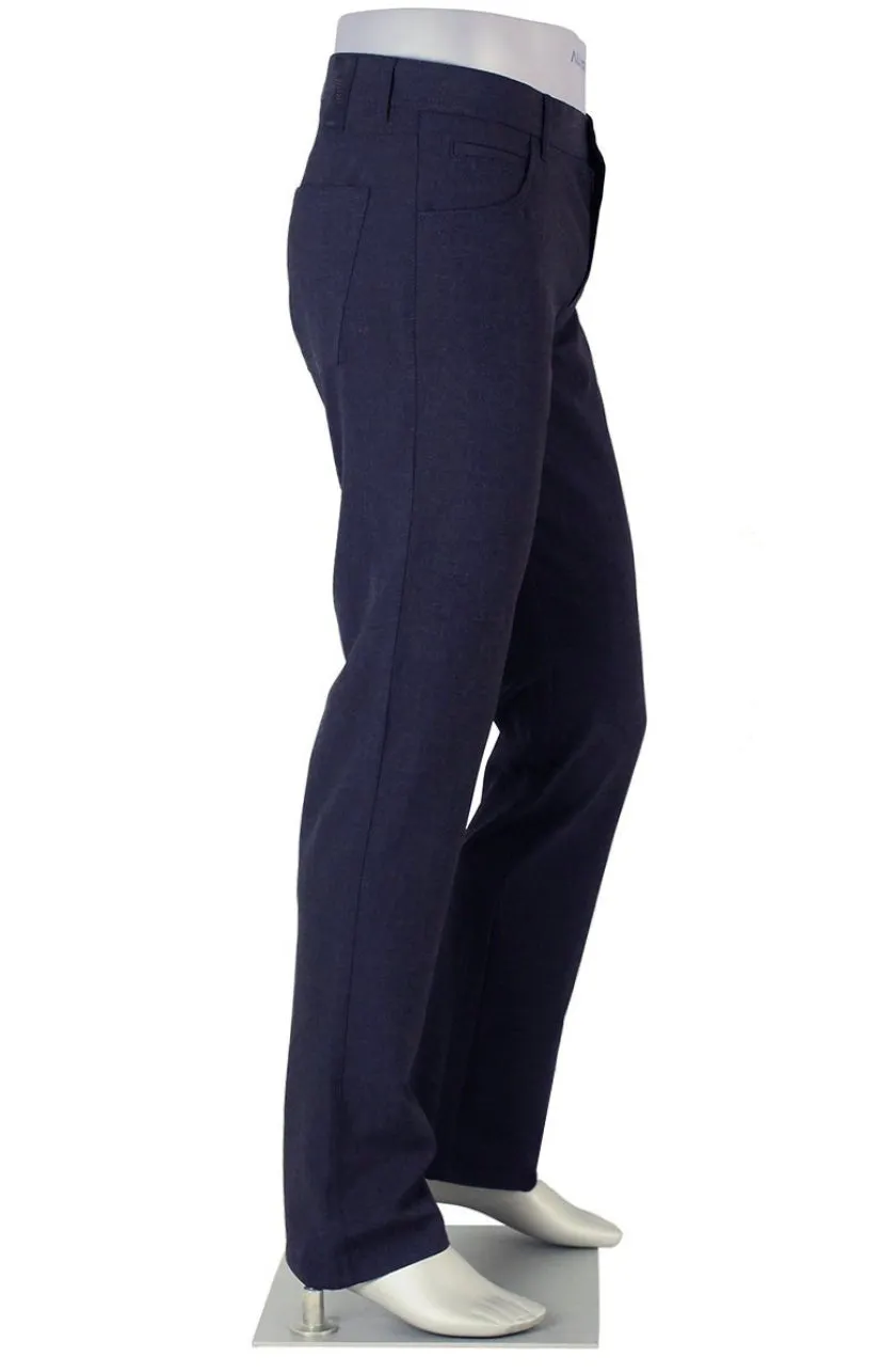 Alberto Regular Fit Pipe Ceramica Pant 0039, Navy