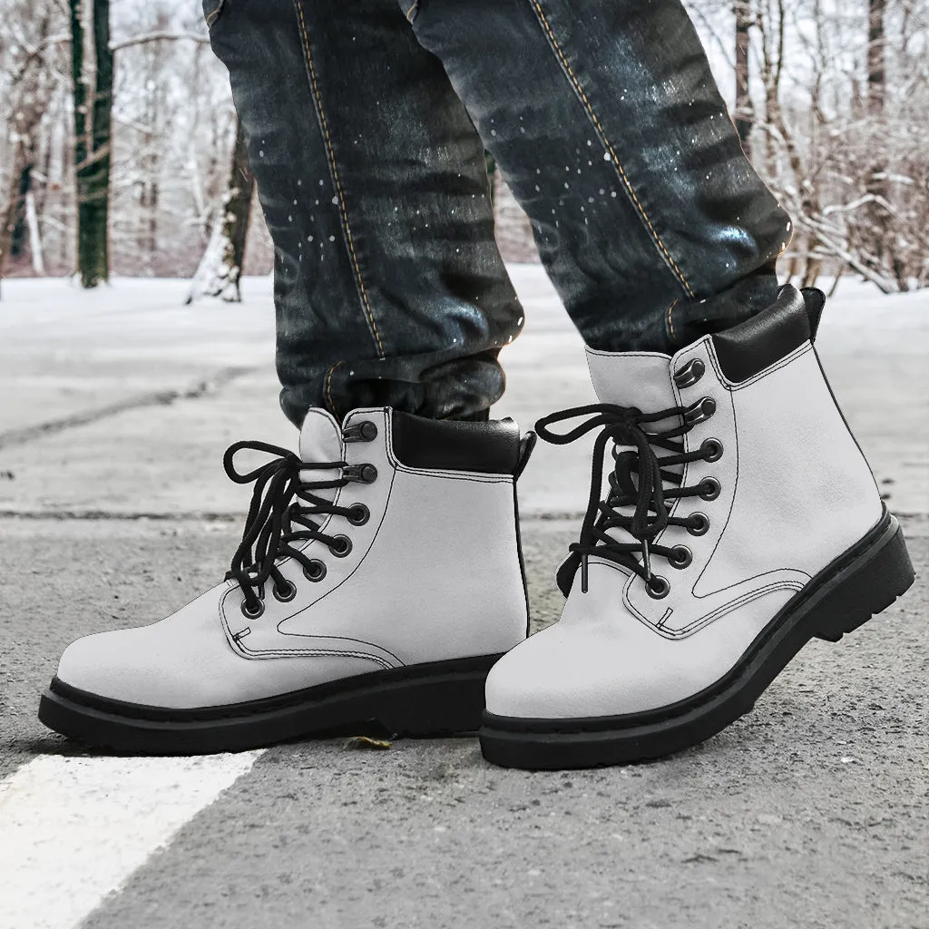 All-Season Boots_Silver Grey_ Micro-Suede