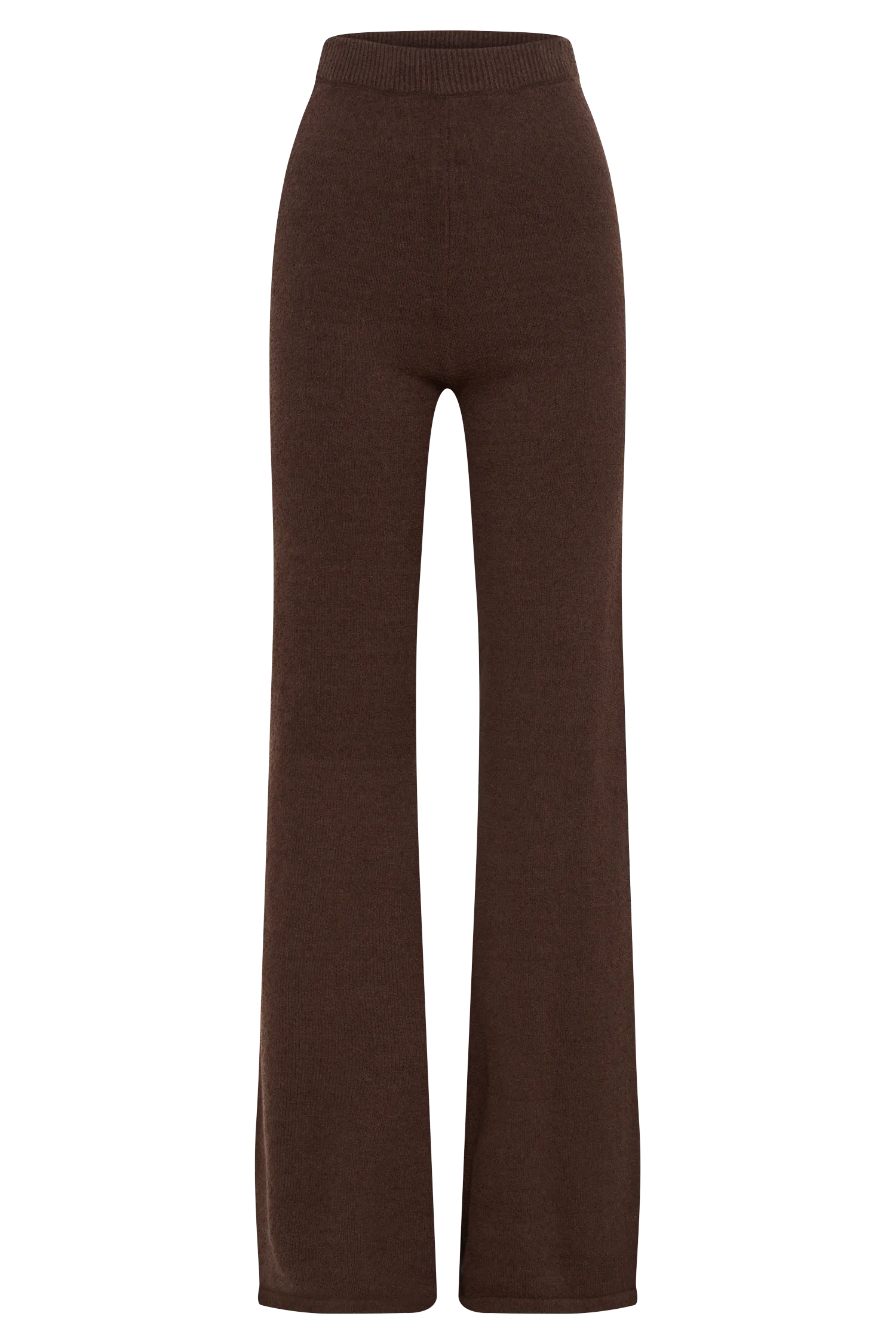 Angelina Knit Pants - Chocolate