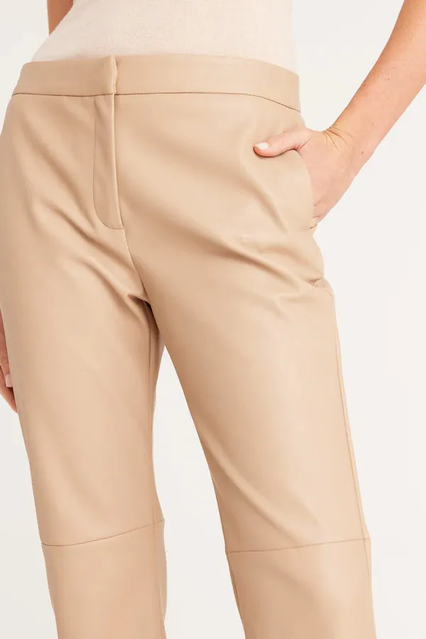 ARLO VEGAN PANT | Natural