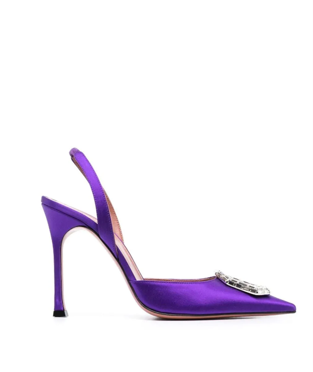 CAMELIA 105MM SLINGBACK PUMPS