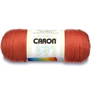 Caron Simply Soft Solids Yarn Persimmon