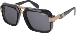 CAZAL 669 001 BLACK GOLD/GREY LENS