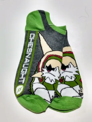 Chesaught Pokemon Ankle Socks