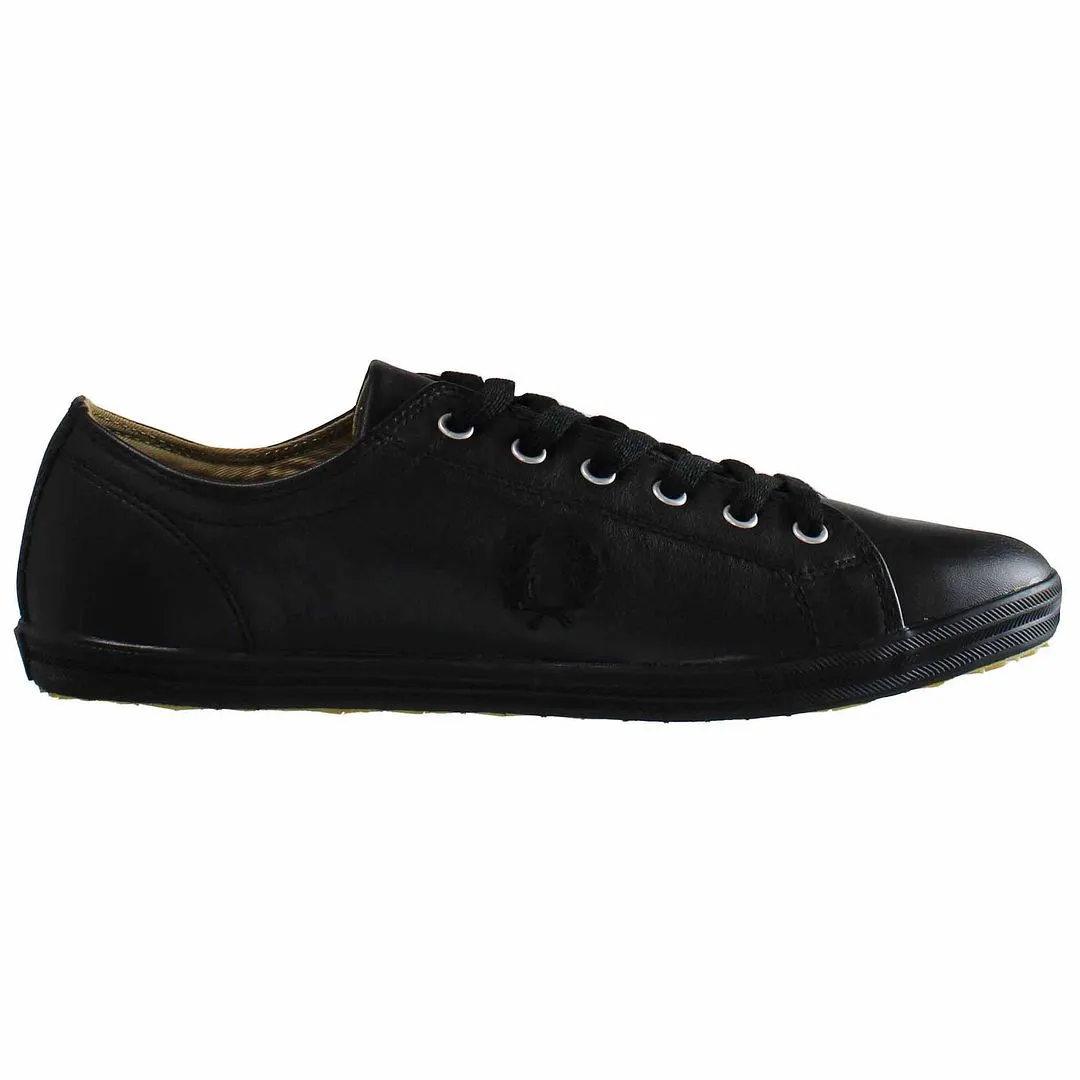 Fred Perry Classic Mens Black Trainers