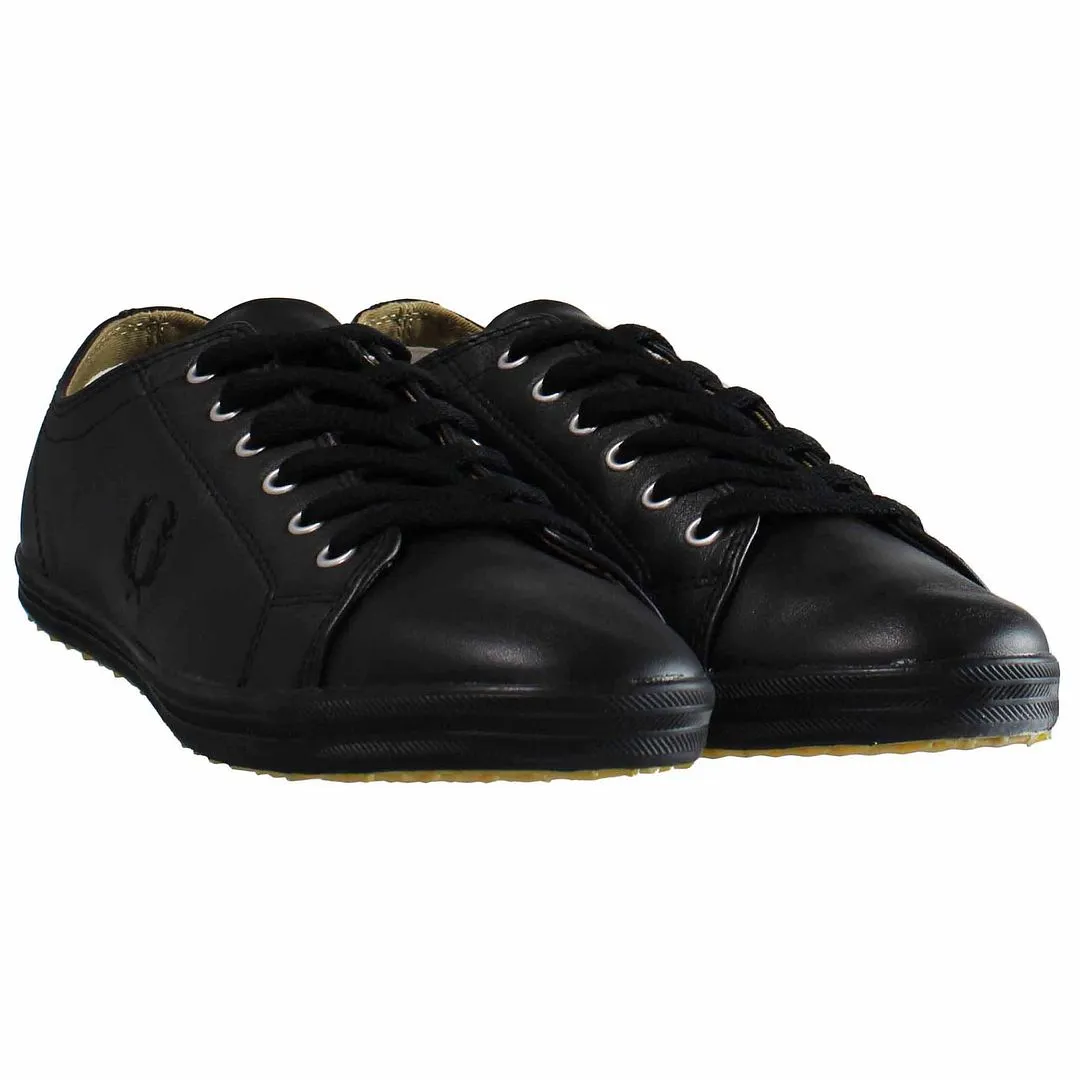 Fred Perry Classic Mens Black Trainers