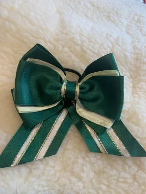 Green & Gold (Junior / Lead Rein ladies Bow)