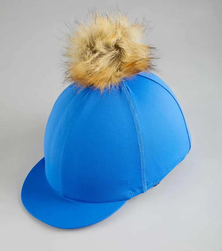 Hat Silk with PomPom (Royal Blue)