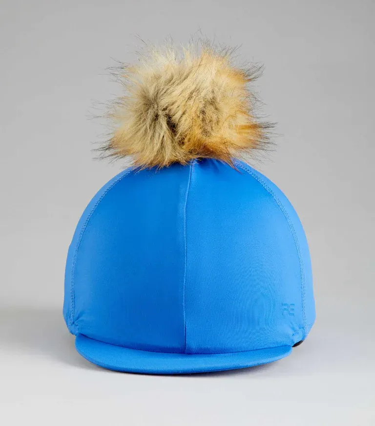 Hat Silk with PomPom (Royal Blue)