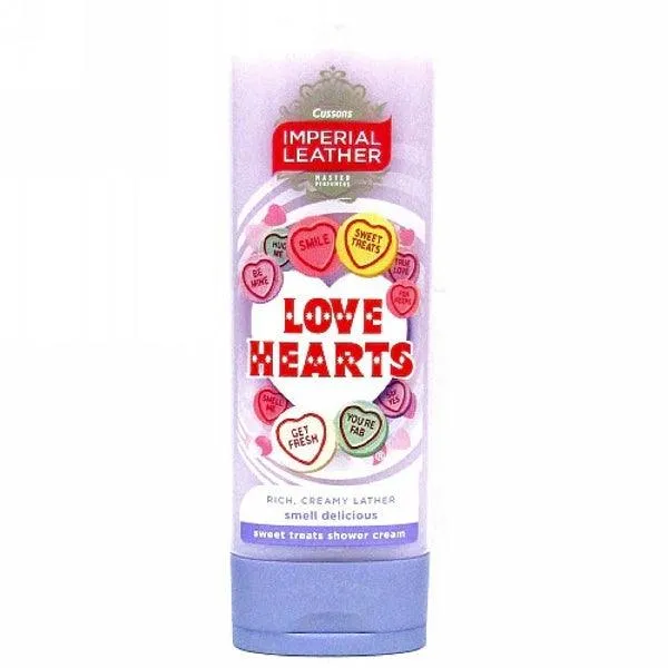 IMPERAL LEATHER SHOWER CREAM LOVE HEARTS 250ML