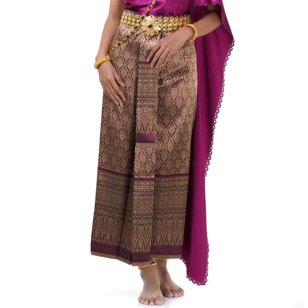 Lalita Luxurious Design Traditional Chut Thai Dress