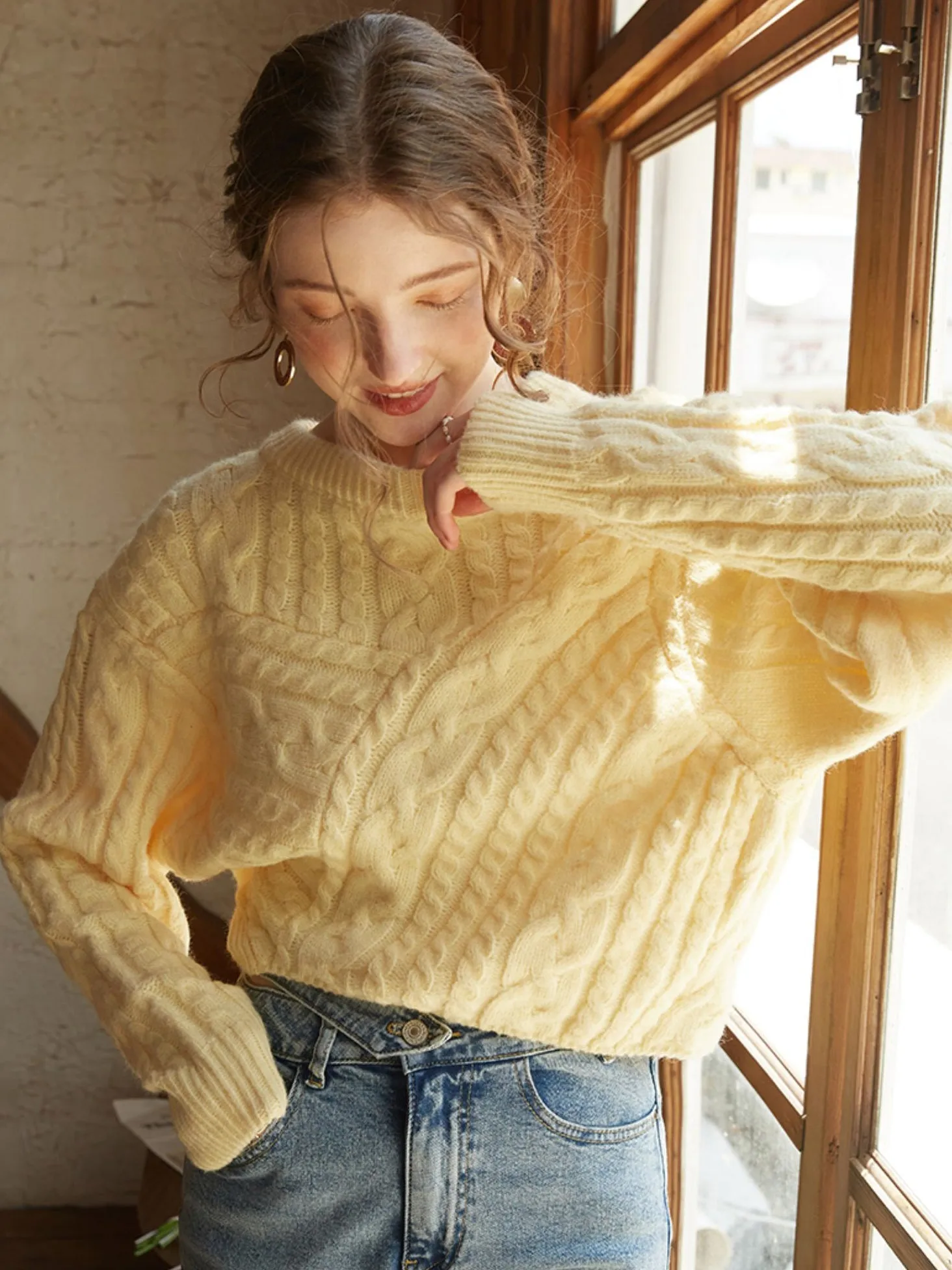 Limoncello Charming Oversized Sweater