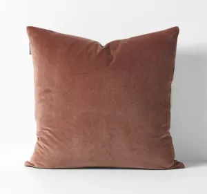 Luxury Velvet 50x50cm Filled Cushion Clove