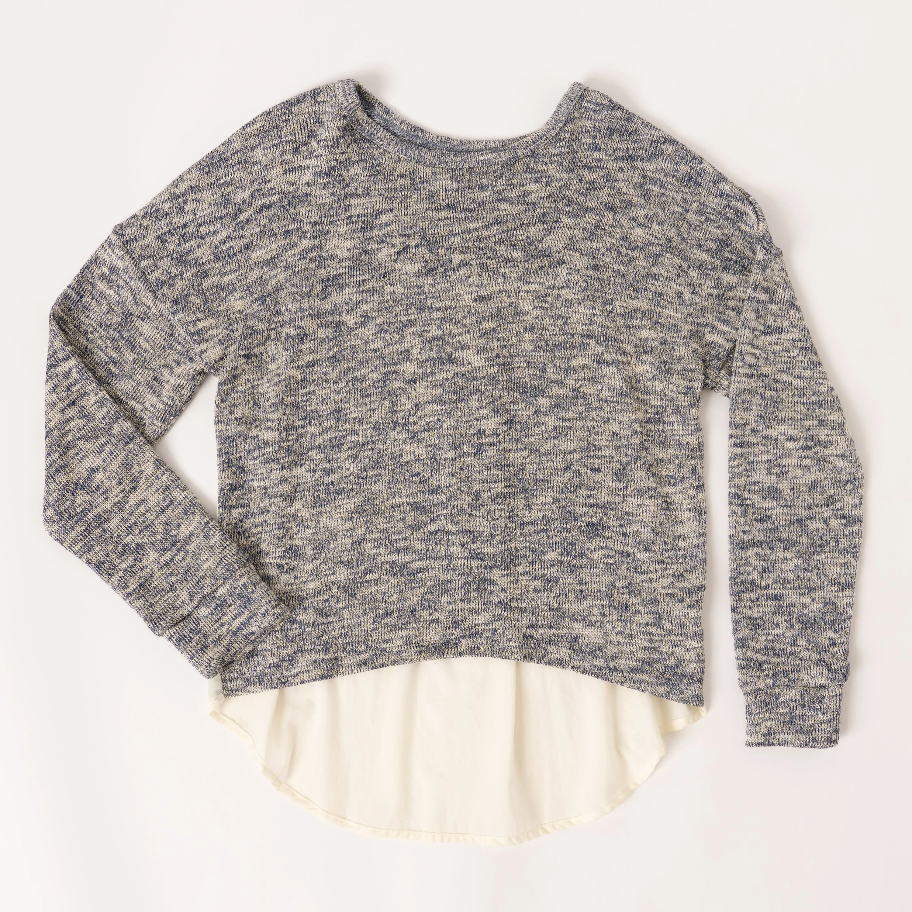 Marled Lurex Top