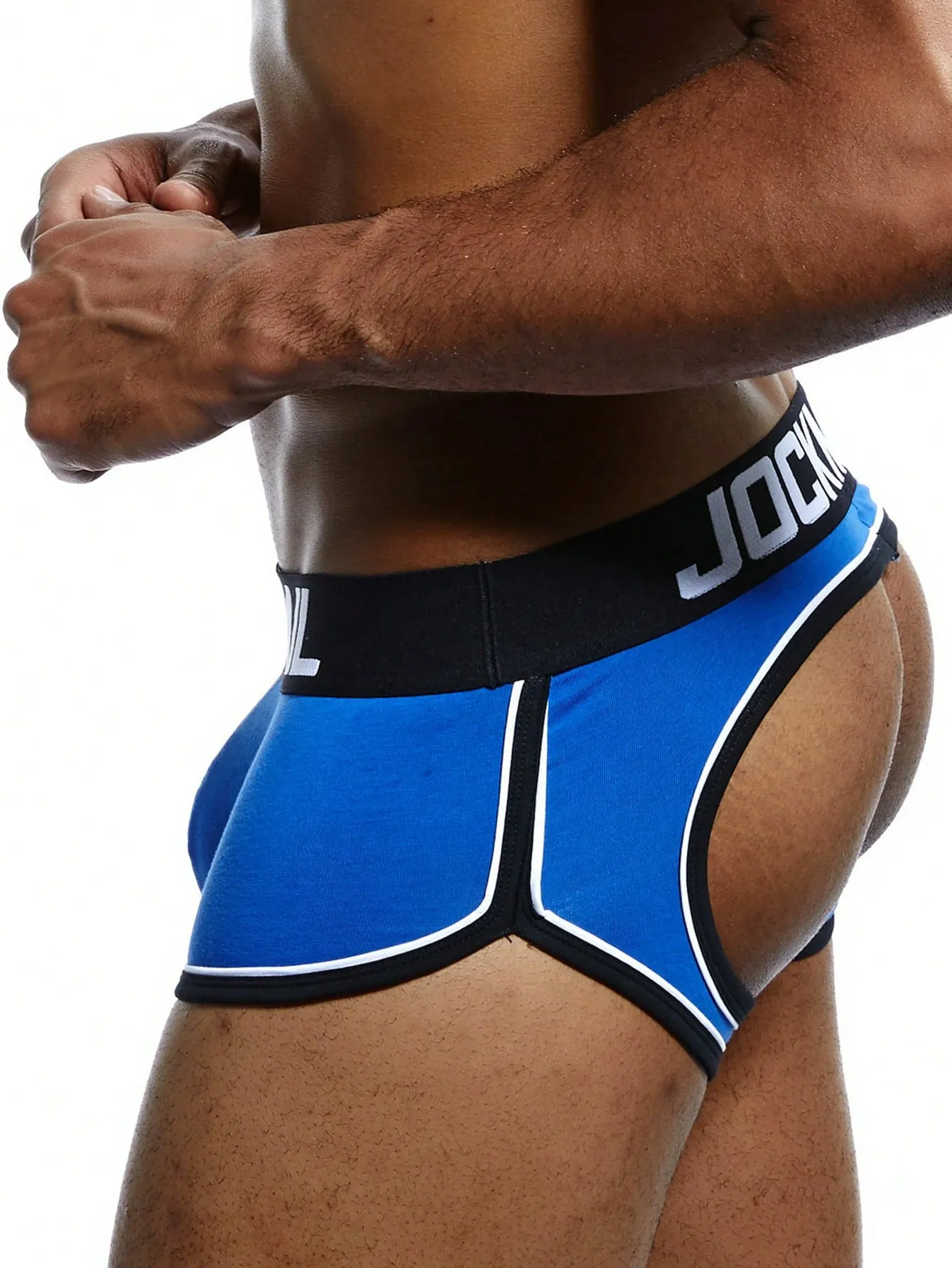 Men Sexy Butt-Exposing Underwear, Comfortable Sports Fitness Boxer Briefs