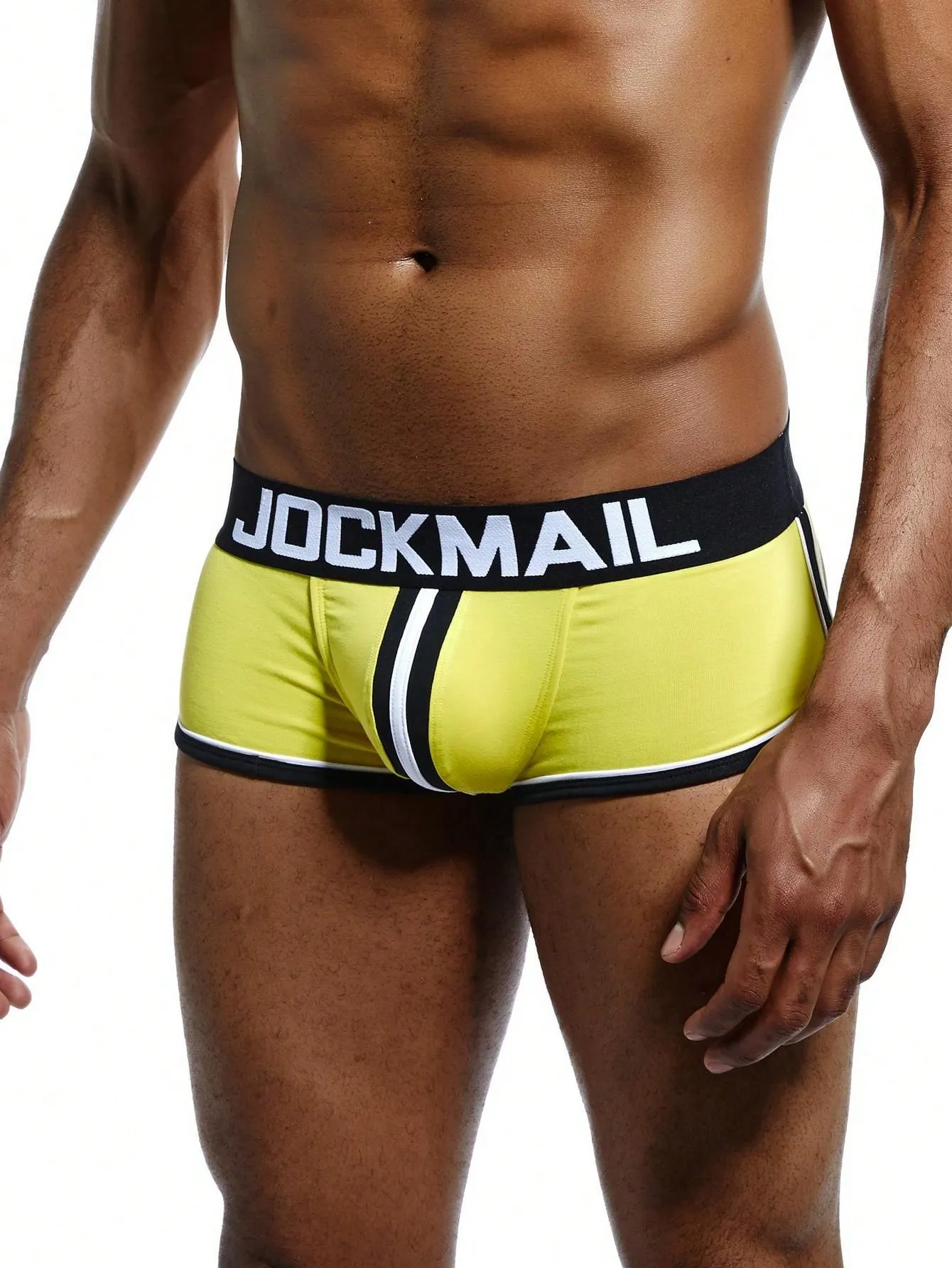 Men Sexy Butt-Exposing Underwear, Comfortable Sports Fitness Boxer Briefs