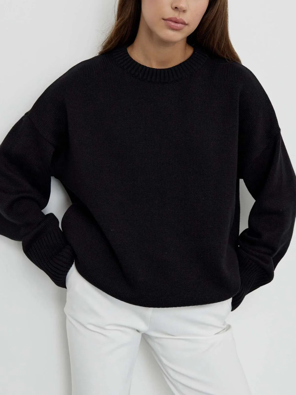 On The Graceful Go Oversized Sweater