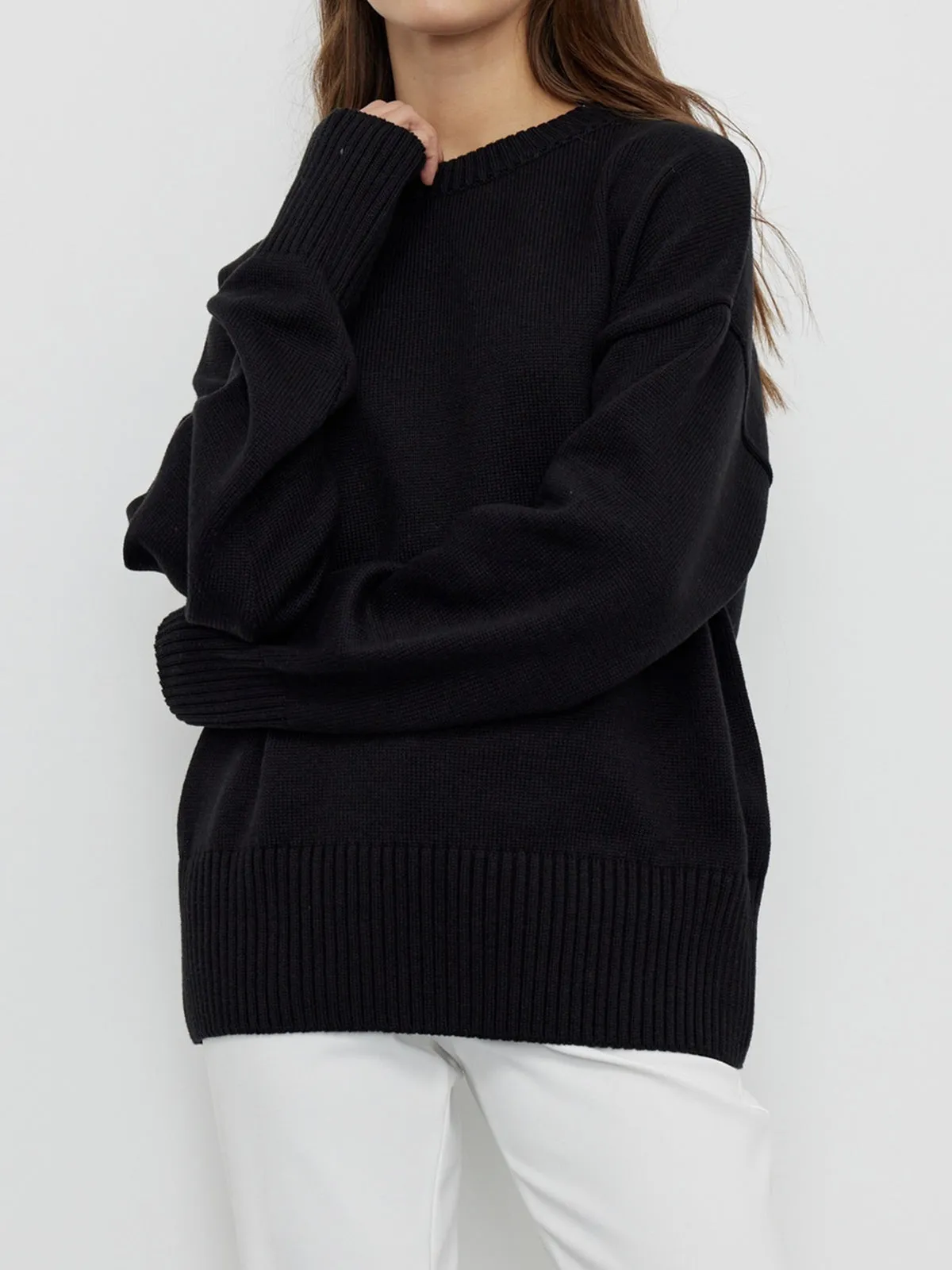 On The Graceful Go Oversized Sweater