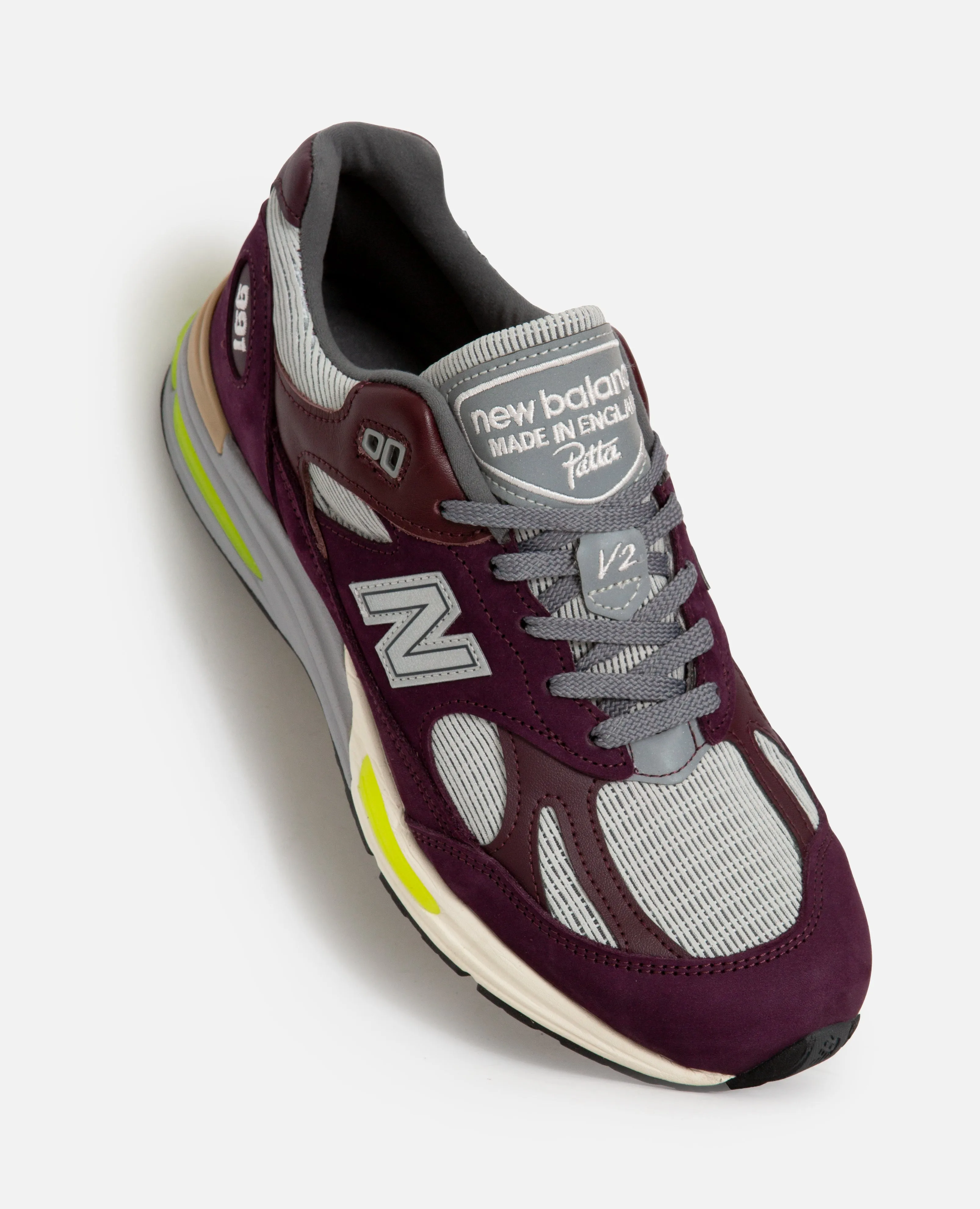 Patta x New Balance 991v2 (Pickled Beet)