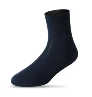 PLATINUM Men's Silk-Polyamide Blended Business Socks