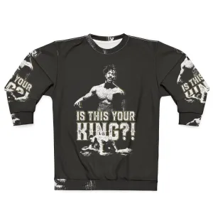 "Is This Your King?" - Superhero Comic Book Sweatshirt