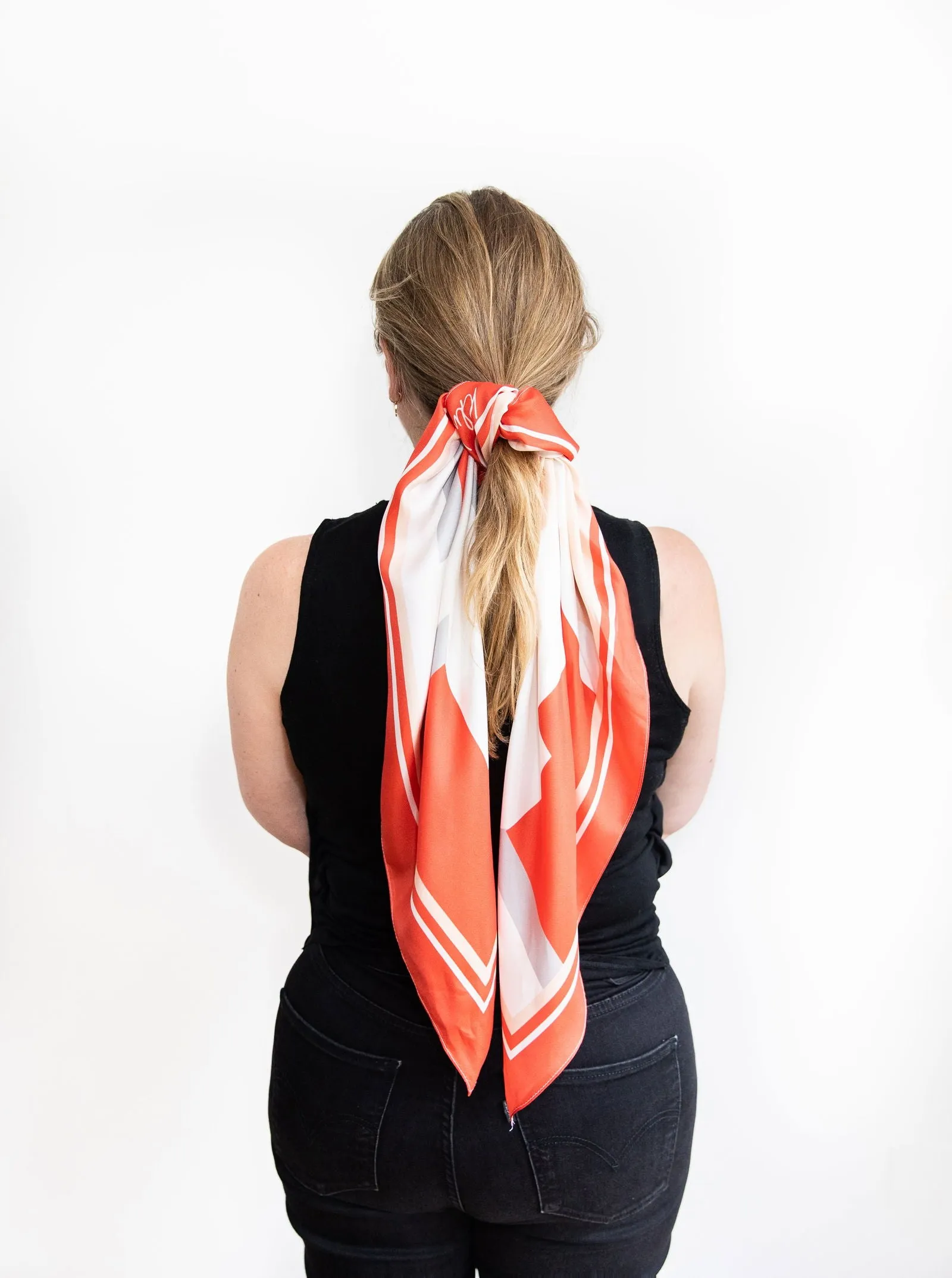 Roman Holiday print | smart subtle Silk Scarf