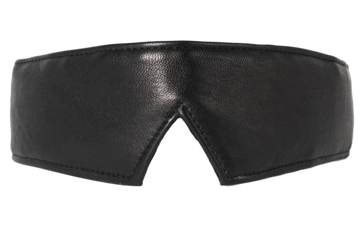 Premium Genuine Leather Sensory Deprivation Blindfold