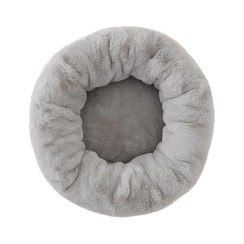 Silver Plush Donut