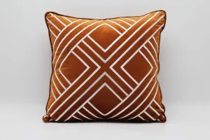 SQUARE LUXURY BROWN  CUSHIONS - ANGIE HOMES