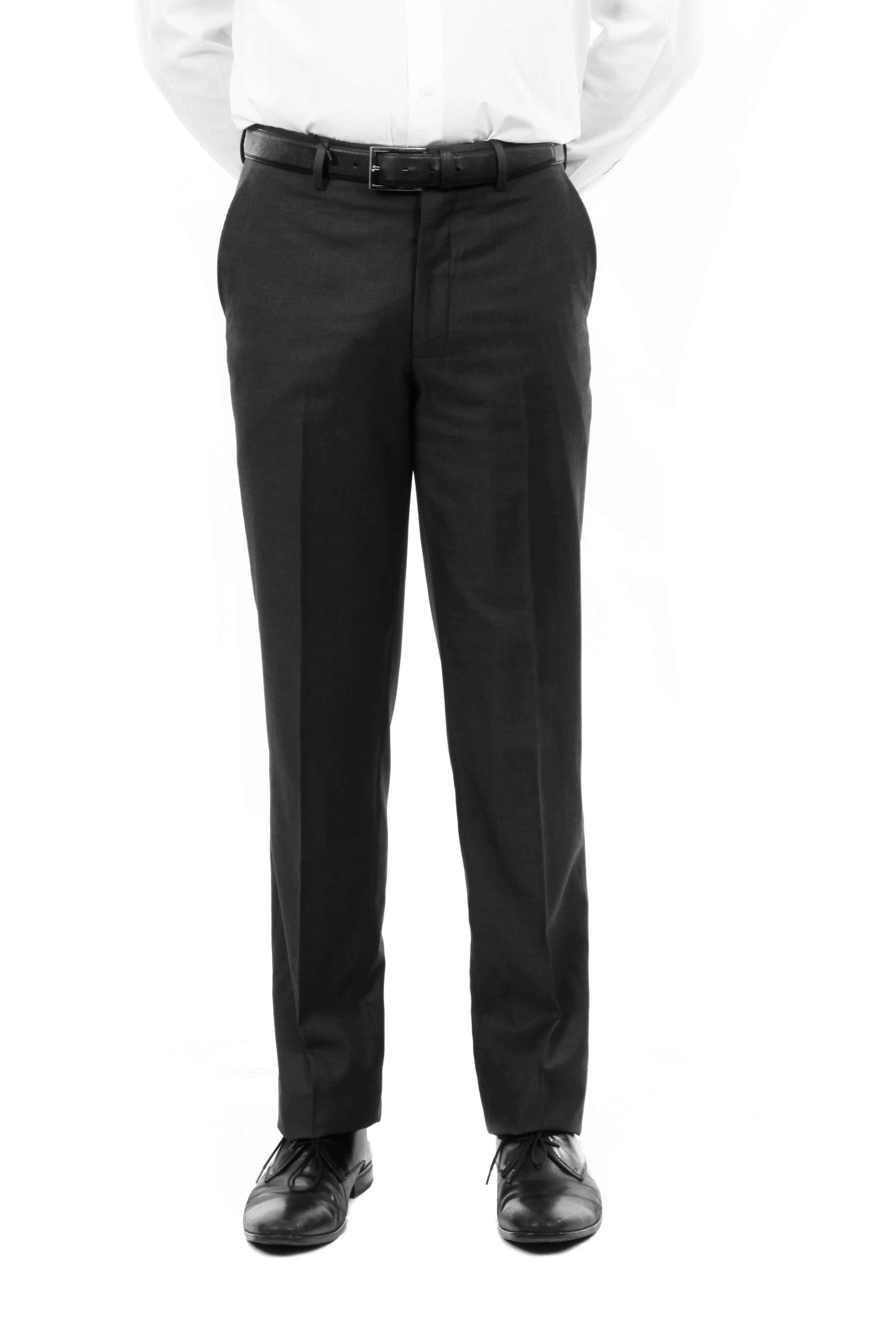 Tazio Slim Fit Stretch Dress Pants, Black