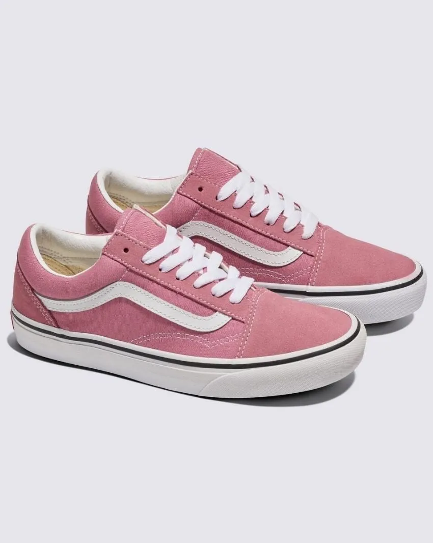 VANS MEN'S OLD SKOOL PINK SNEAKER SHOES