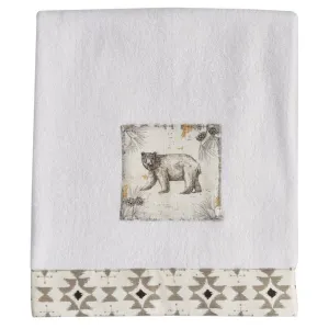 Wild And Beautiful Bear Bath Towel