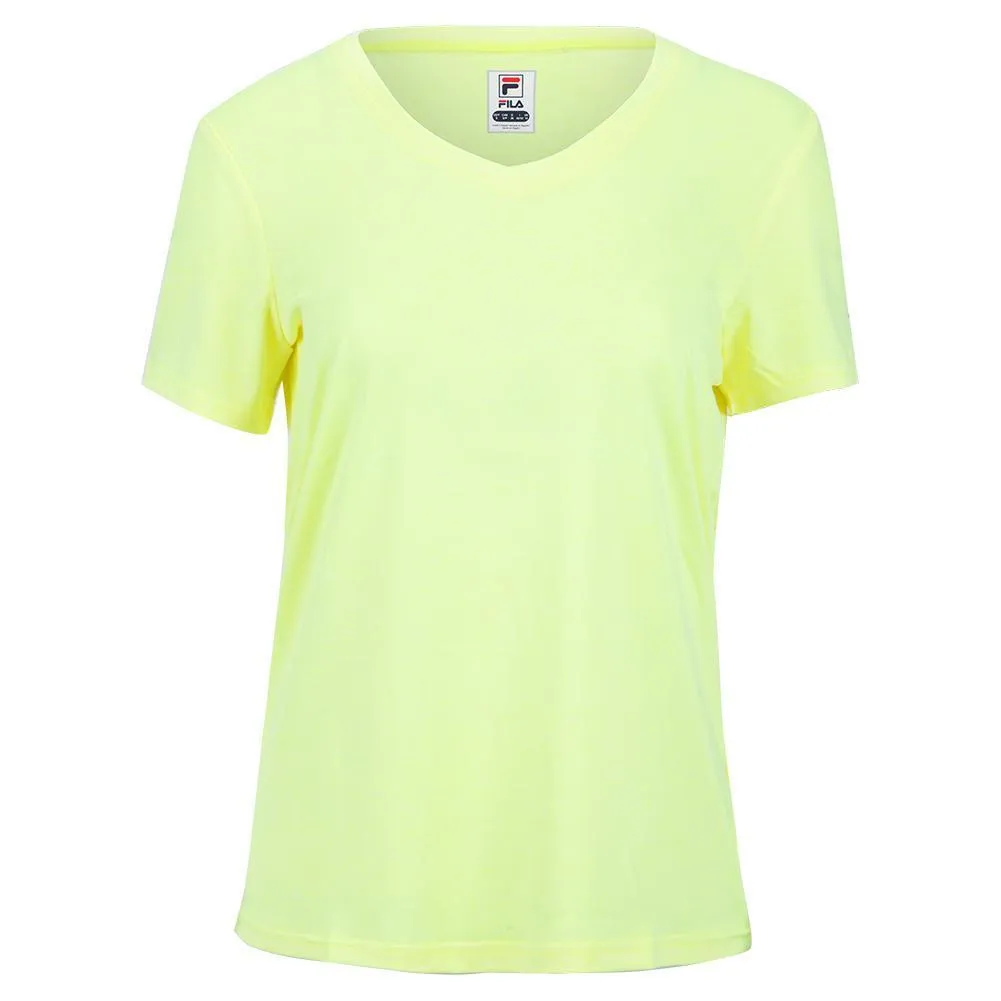 Women's V-Neck Short Sleeve Pickleball T-Shirt