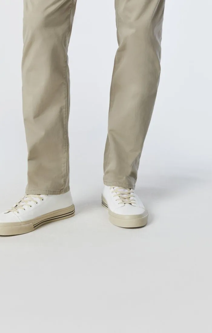 ZACH STRAIGHT LEG IN BEIGE TWILL